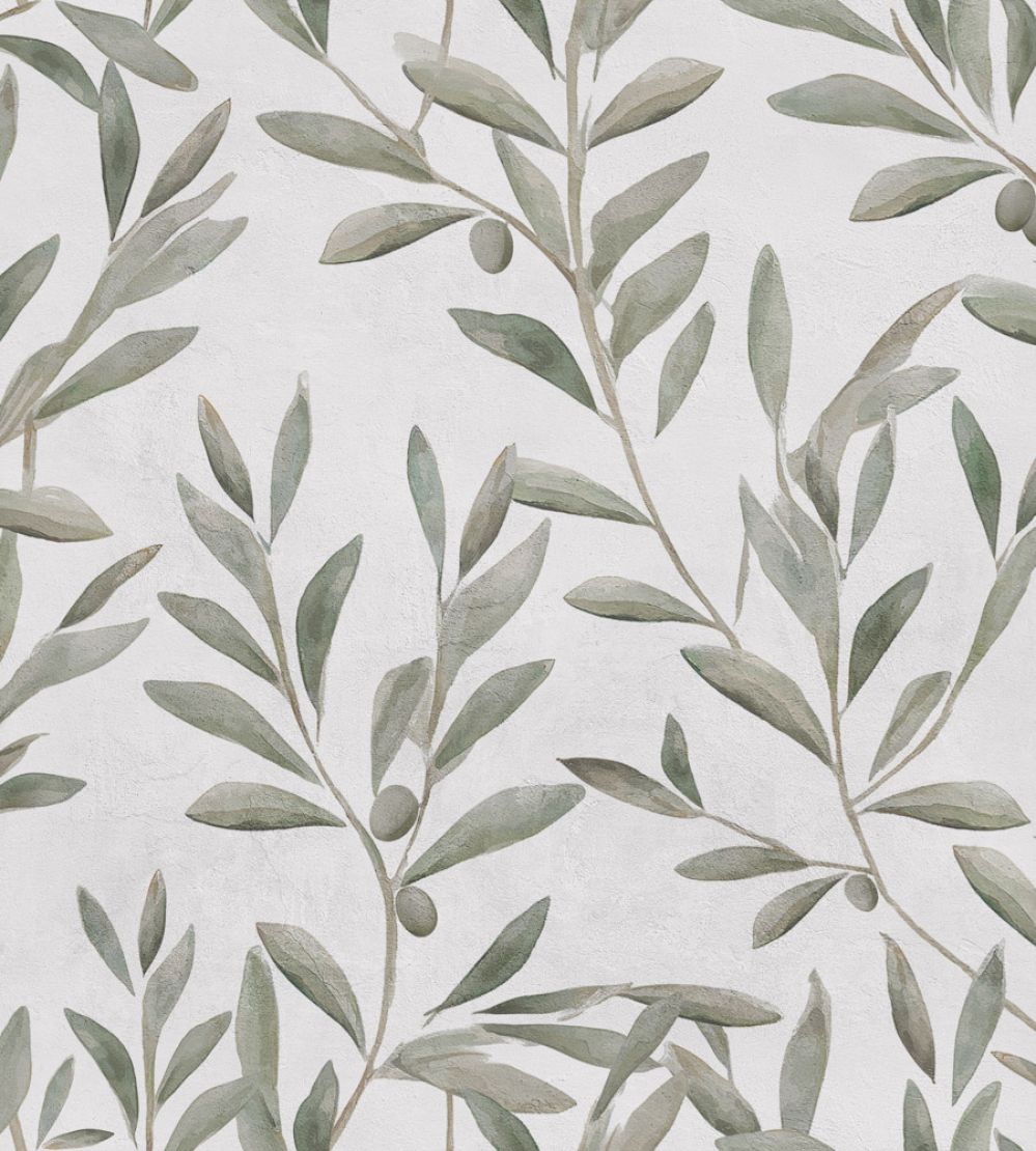 Olivetum Wallpaper by Coordonne Matcha