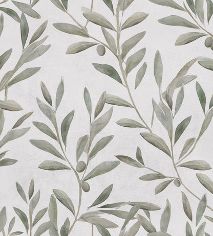 Olivetum Wallpaper by Coordonne Matcha