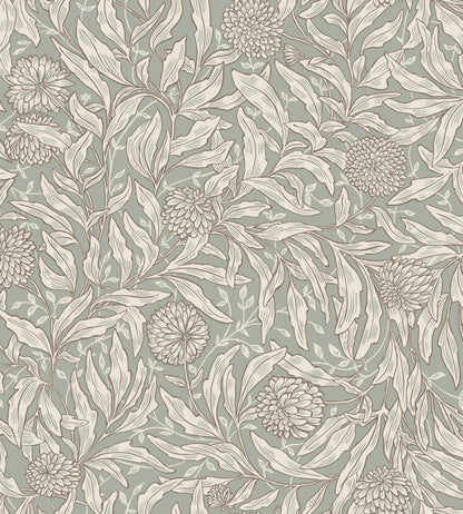 Olof Wallpaper by Sandberg Sage Green