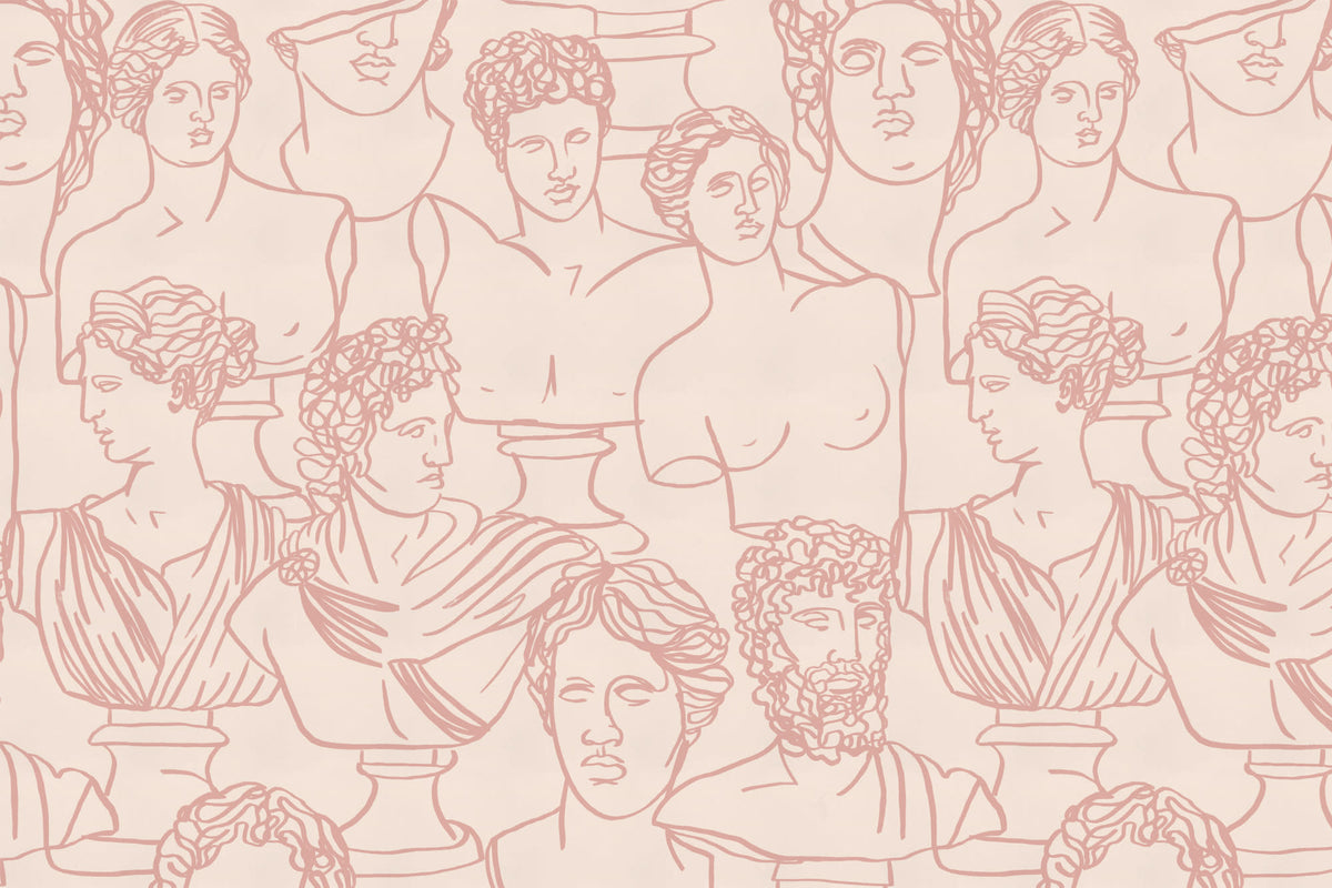 Olympia Pink mural by Hovia