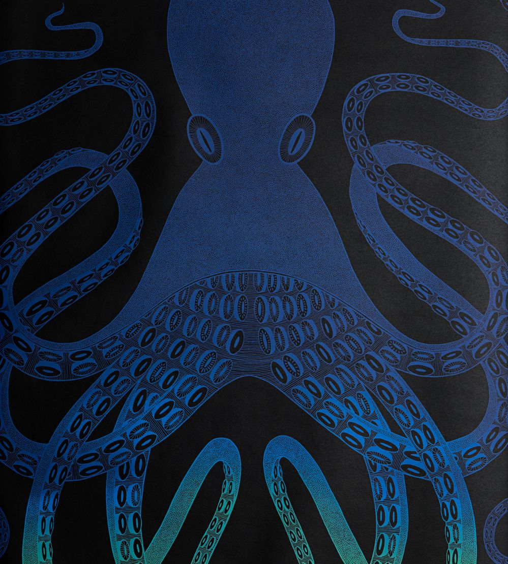 Ombre Octopus Wallpaper by MissPrint Ombre Blue Green
