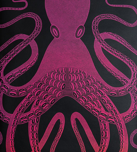 Ombre Octopus Wallpaper by MissPrint Ombre Pink