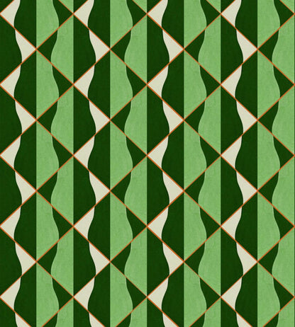 Onde Wallpaper by MINDTHEGAP Verde