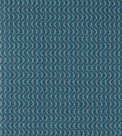 Ondine Fabric by Vanderhurd Prussian Blue/Natural
