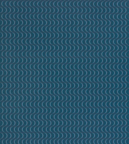 Ondine Wallpaper by Vanderhurd Prussian Blue
