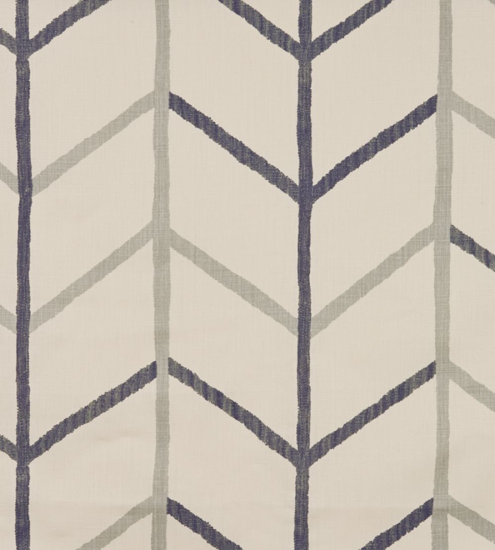 One Way Fabric by Christopher Farr Cloth Indigo