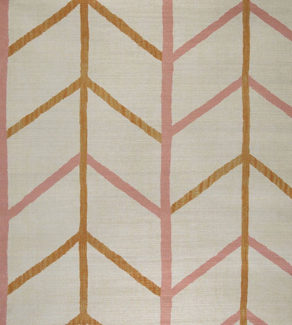 One Way Grass Cloth Wallpaper by Christopher Farr Cloth Rose