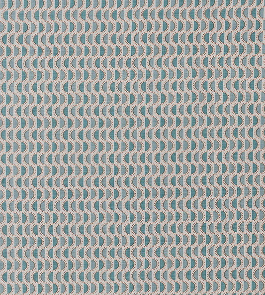 Ophelia Fabric by Vanderhurd Sky & Storm/Oyster