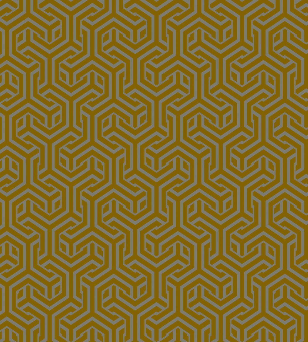 Opus Fabric by Arley House Charcoal / Yellow