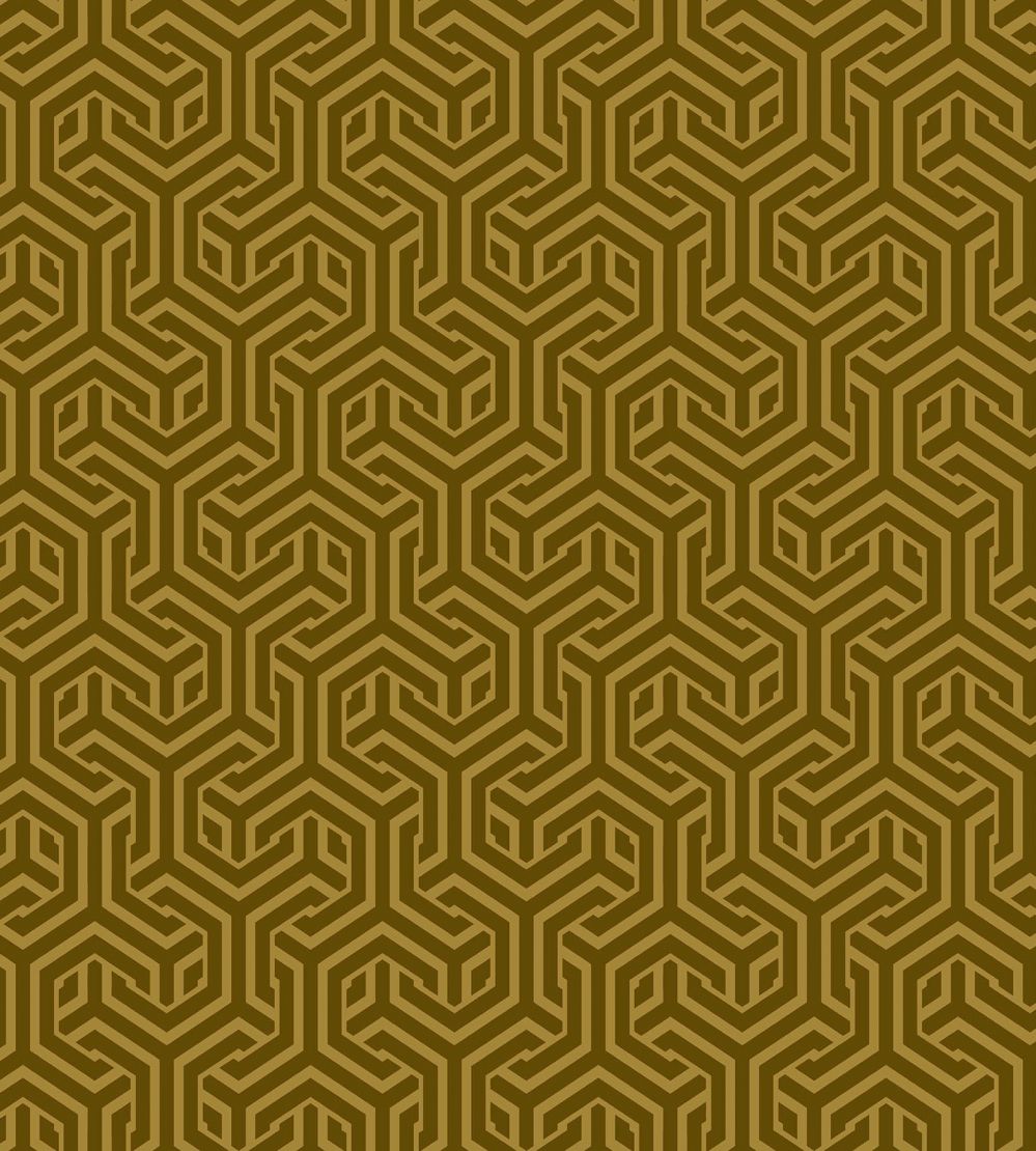 Opus Fabric by Arley House Ochre / Bronze