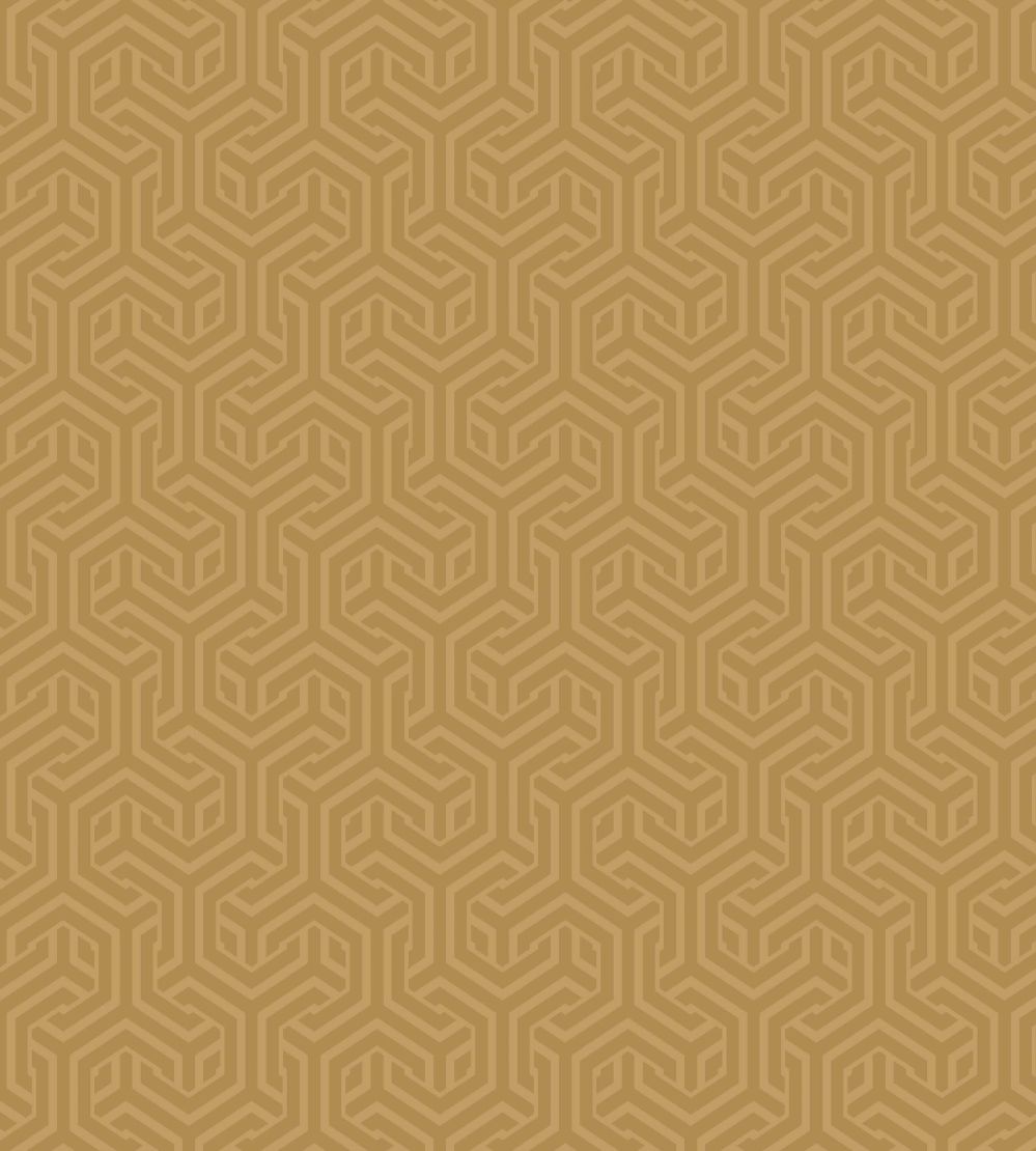 Opus Wallpaper by Arley House Ochre