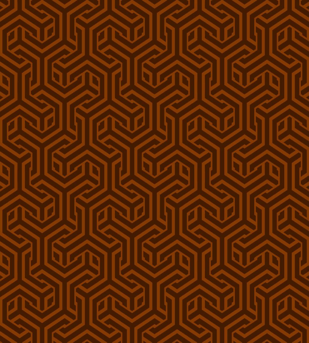 Opus Fabric by Arley House Rust / Amber