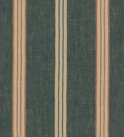 Oregon Stripes Fabric by MINDTHEGAP Washed Blue