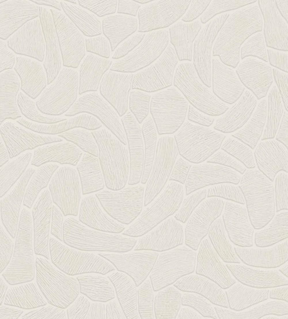 Opal Wallpaper by Eijffinger Grey/Cream