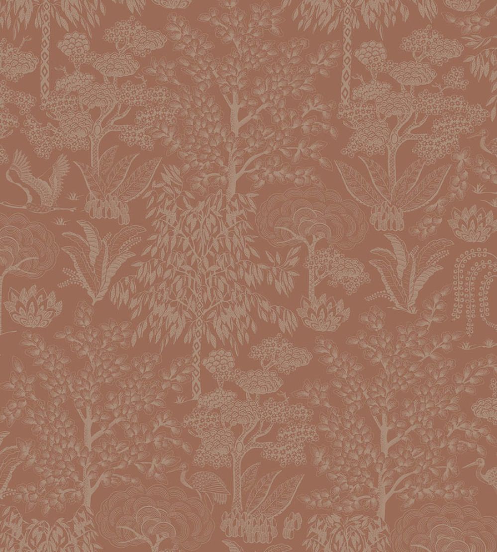 Origami Wallpaper by Eijffinger Terra/Rosegold