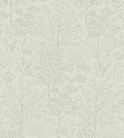 Origami Wallpaper by Eijffinger White/Silver