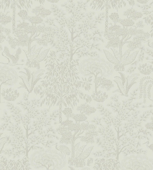 Origami Wallpaper by Eijffinger White/Silver
