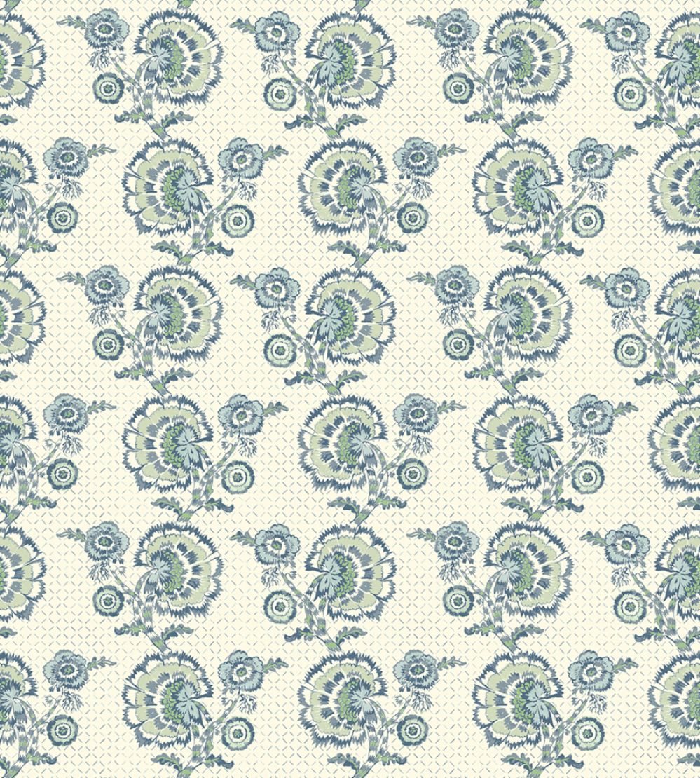 Orleans Wallpaper by DADO 02 Blue and Green