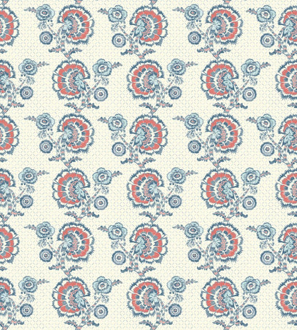 Orleans Wallpaper by DADO 03 Red and Blue