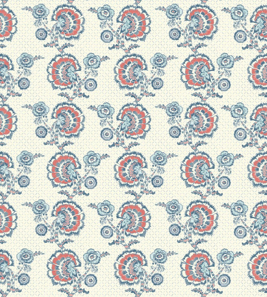 Orleans Wallpaper by DADO 03 Red and Blue
