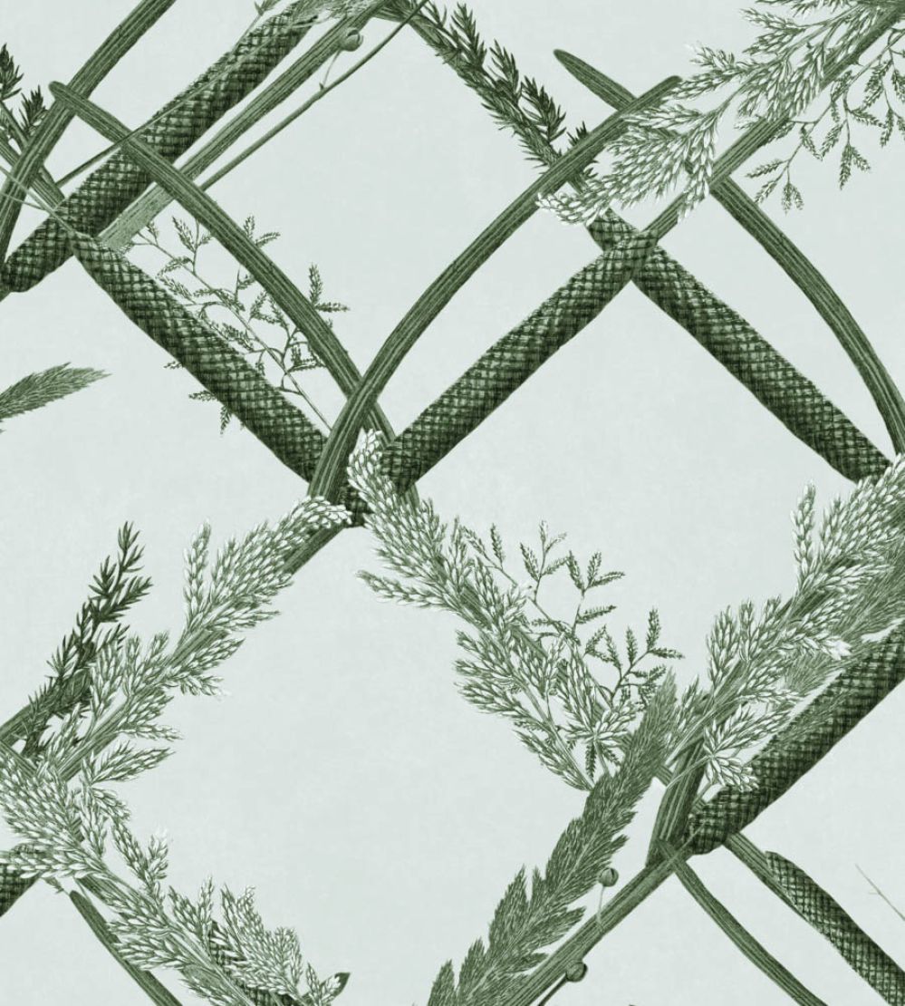 Ornamental Reed Wallpaper by MINDTHEGAP Greenlake