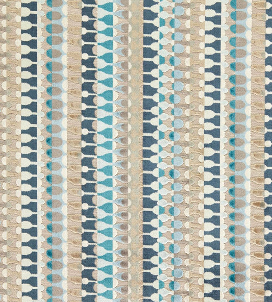 Orpheus Fabric by Clarke & Clarke Denim
