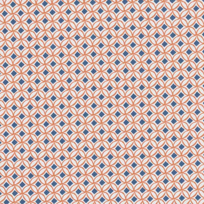 Ortis Denim/Spice fabric by Clarke & Clarke
