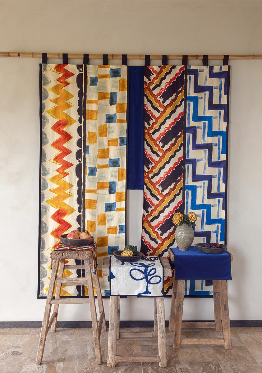 Osaka Fabric by Pierre Frey shown in a room setting (view 2)