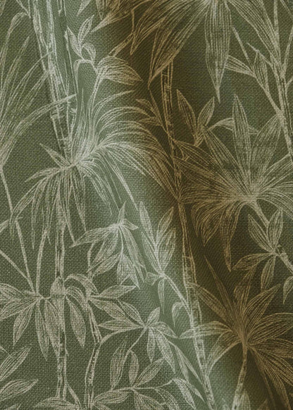 Oshadhi fabric by Coordonné in Moss, flat pattern view