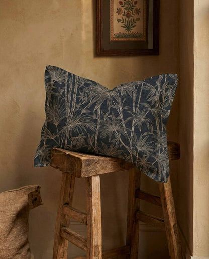 Oshadhi fabric by Coordonné in Onyx, shown in a styled room