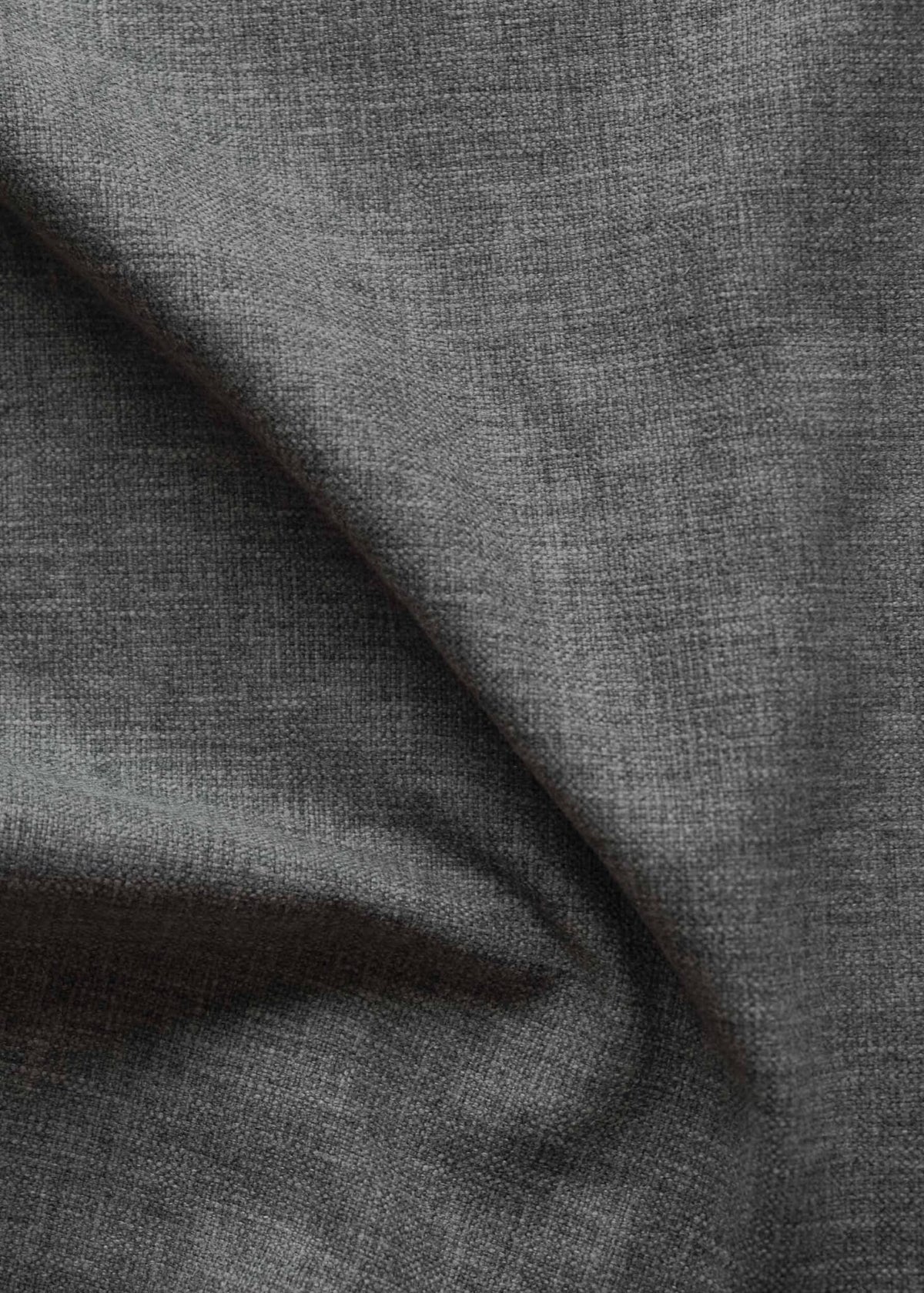 Oslo 300 fabric by Coordonné in Carbon, flat pattern view