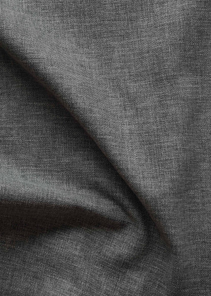 Oslo 300 fabric by Coordonné in Carbon, flat pattern view