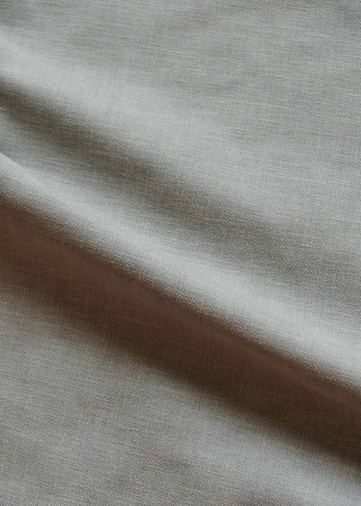 Oslo 300 fabric by Coordonné in Silver, flat pattern view