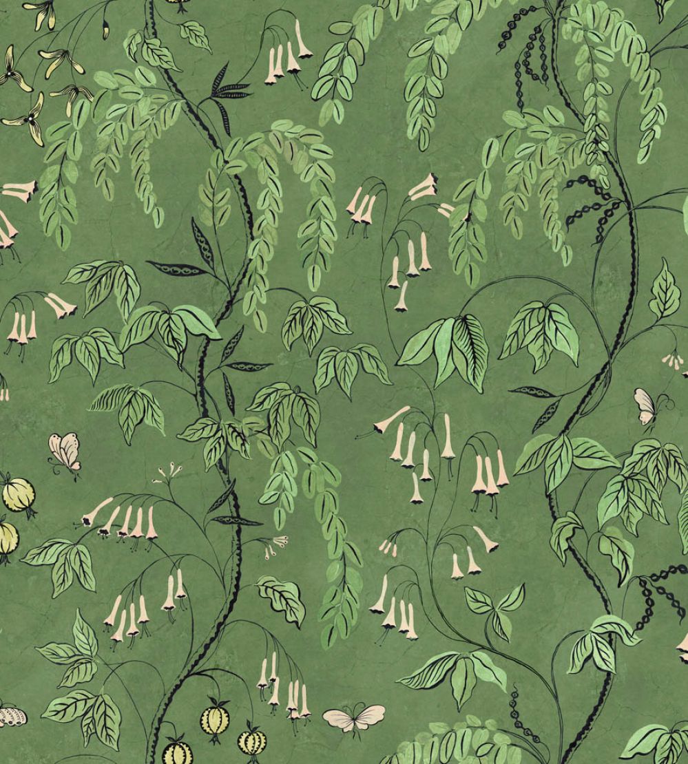 Ottilia Wallpaper by Sandberg Green