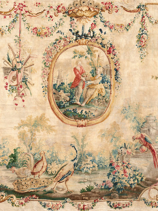 Oudry Fontenay aux Roses Mural by Watts 1874 in Fontenay aux roses