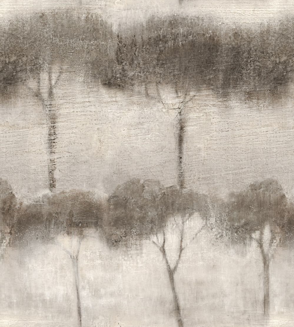 Ourika Trees Wallpaper by Coordonne Grey