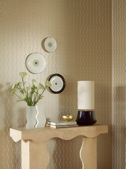Oussouri Wallpaper by Pierre Frey shown in a room setting (view 1)