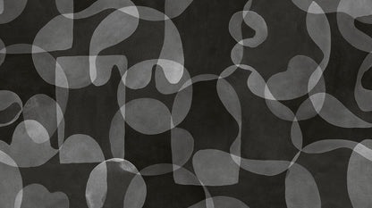 Overlap Dark mural by Rebel Walls
