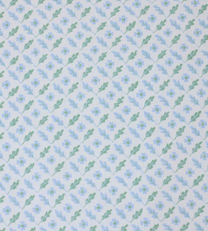 Oxalis Oak Fabric by Sophie Harpley Peppermint