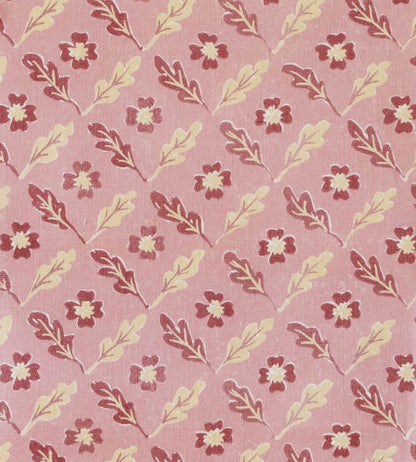 Oxalis Oak Fabric by Sophie Harpley Rose