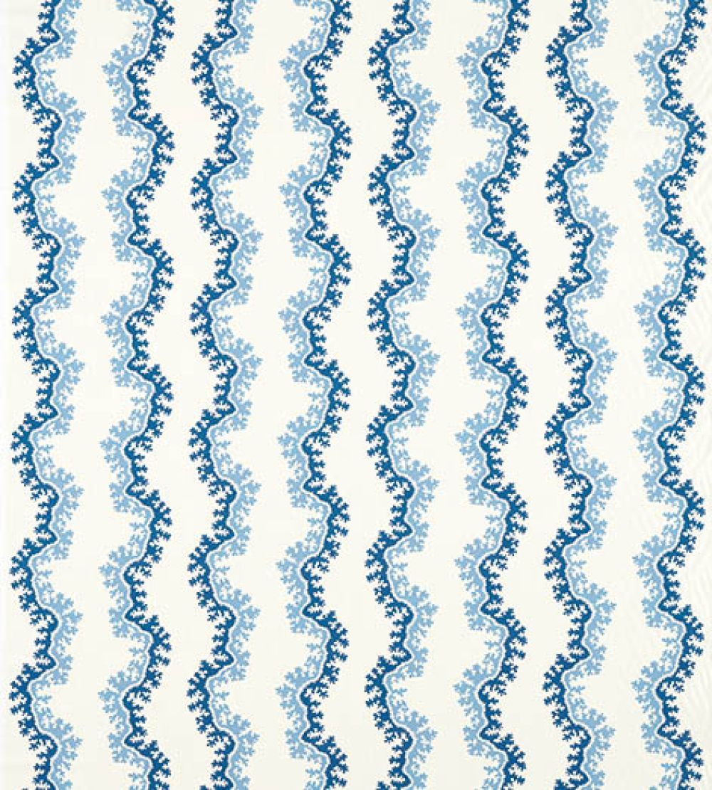 Oxbow Fabric by Sanderson Indigo