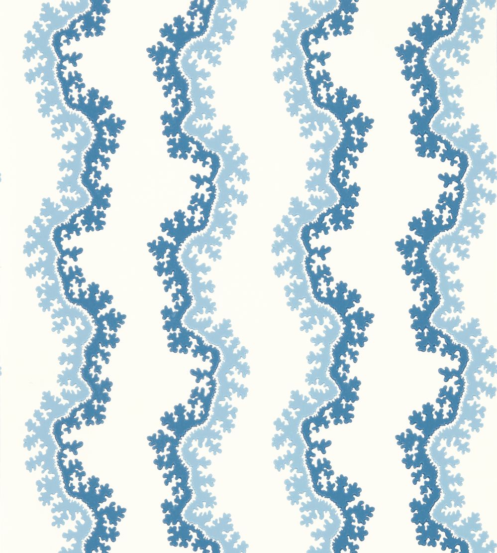 Oxbow Wallpaper by Sanderson Indigo