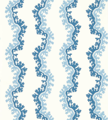 Oxbow Wallpaper by Sanderson Indigo