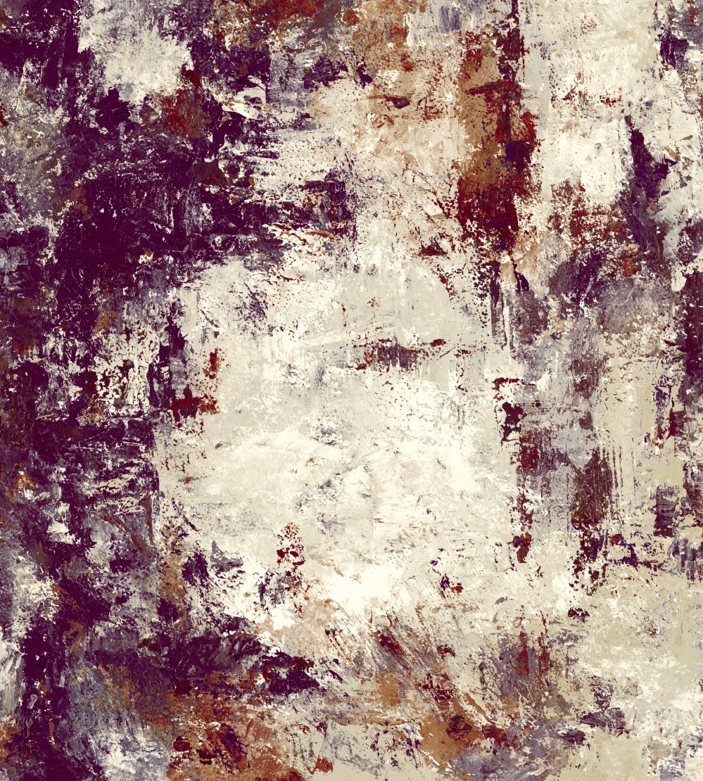Oxidize Fabric by Arley House Plum / Stone