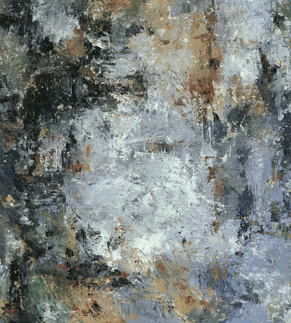 Oxidize Fabric by Arley House Silver / Beige