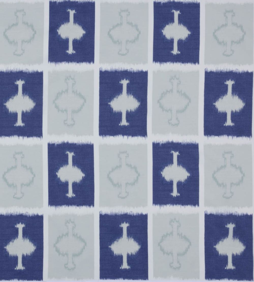 Ozone Performance Fabric by Christopher Farr Cloth Azzuro