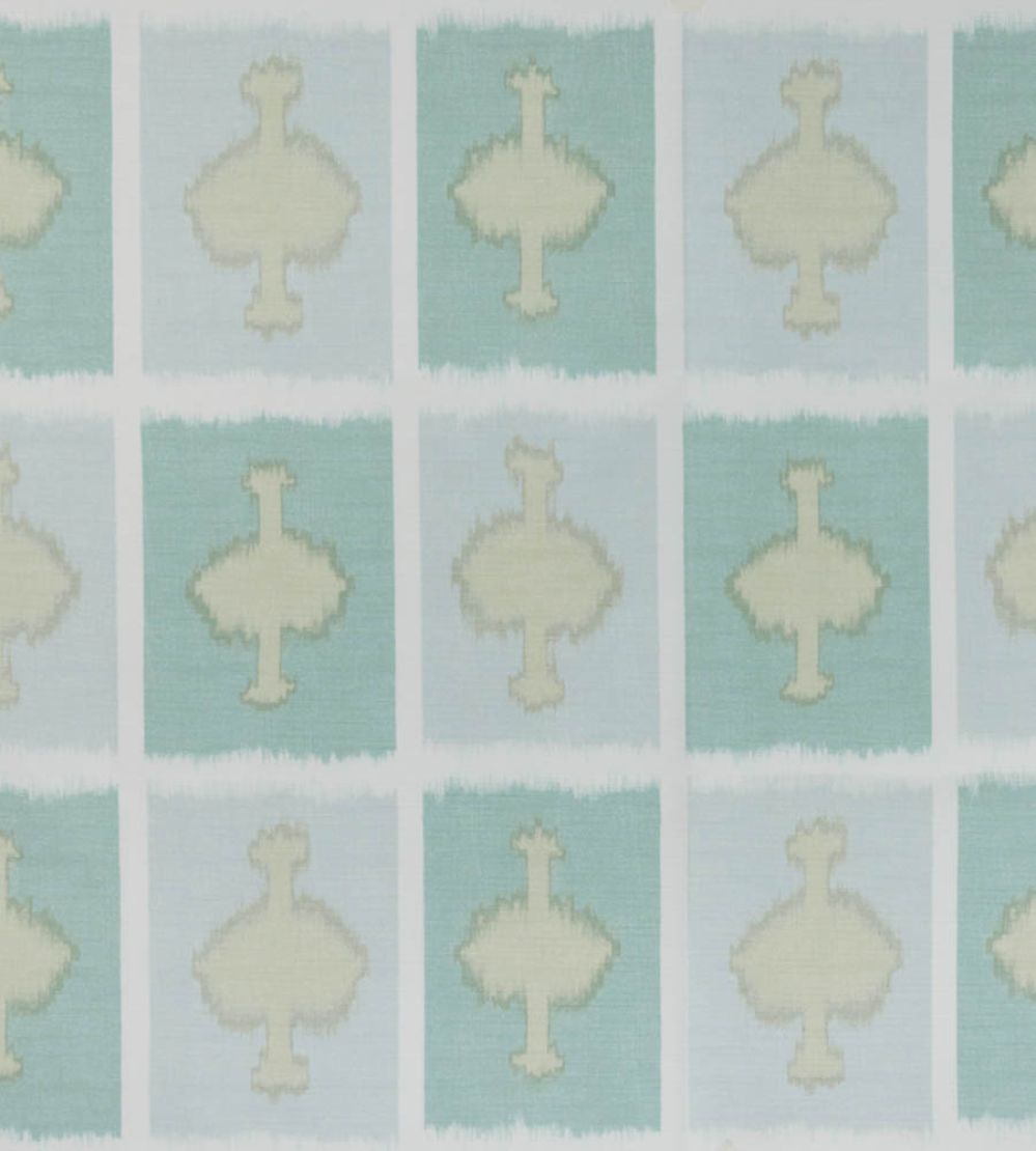 Ozone Performance Fabric by Christopher Farr Cloth Turchese