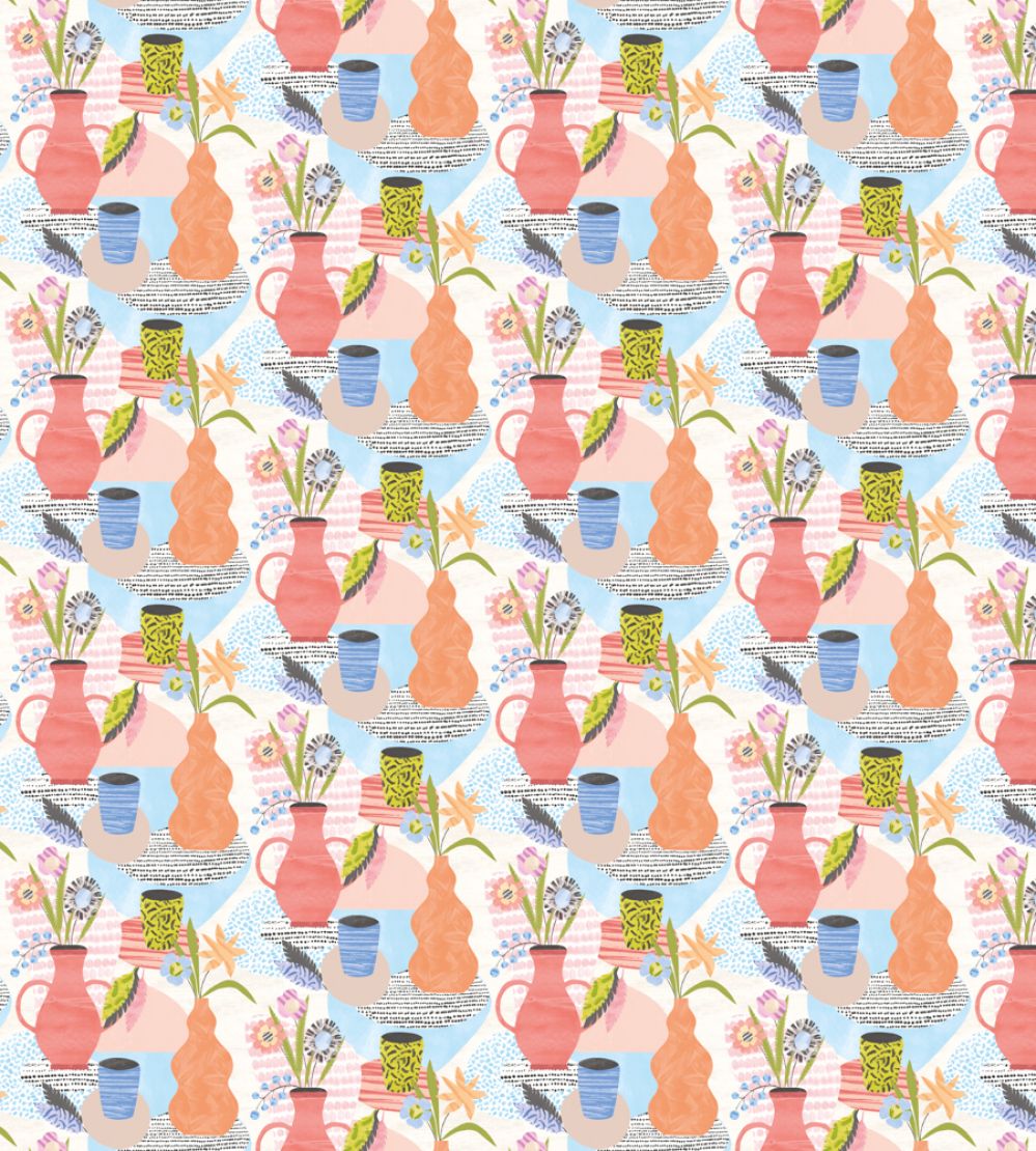 Pablo Wallpaper by Ohpopsi Sky & Peach