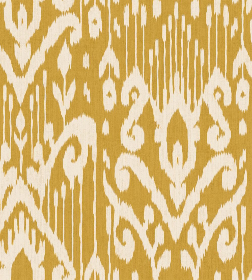 Padmasalis Wallpaper by Coordonne Mustard