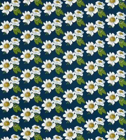 Paeonia Fabric by Harlequin Azurite / Meadow / Nectar